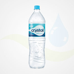 Água Mineral Garrafas de 1500 ml Crystal