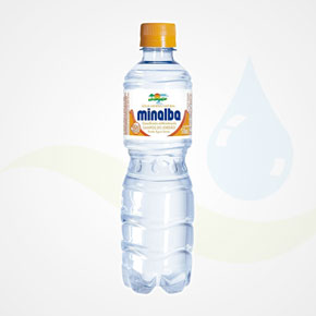 Garrafa Água Mineral 510 ml com gás Minalba